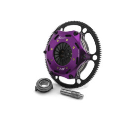Xtreme Performance - 184mm Rigid Ceramic Twin Plate Clutch Kit Incl Flywheel 1220Nm