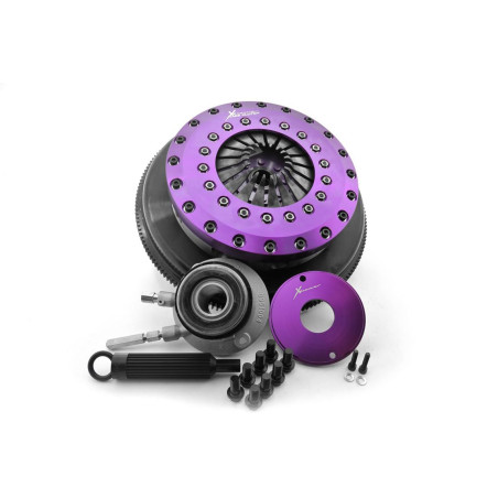 Xtreme Performance - 230mm Organic Twin Plate Clutch Kit Incl Flywheel & CSC 1200Nm