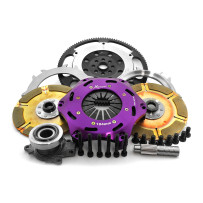 Xtreme Performance - 184mm Rigid Ceramic Twin Plate Clutch Kit Incl Flywheel & CSC 1220Nm
