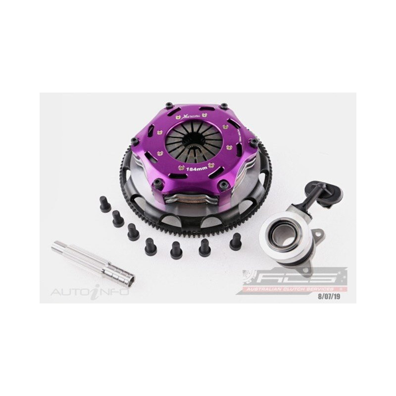 Xtreme Performance - 184mm Sprung Ceramic Twin Plate Clutch Kit Incl Flywheel & CSC 1220Nm