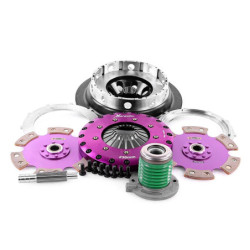 Xtreme Performance - 230mm Rigid Ceramic Twin Plate Clutch Kit Incl Flywheel & CSC 1800Nm