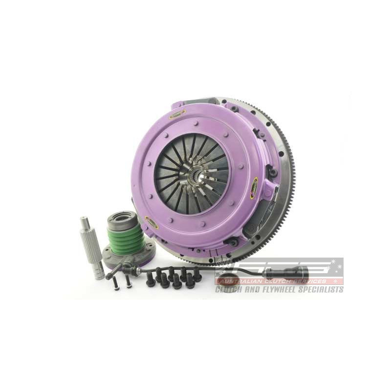Xtreme Performance - 270mm Organic Twin Plate Clutch Kit Incl Flywheel & CSC 1300Nm