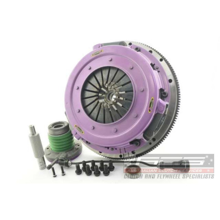 Xtreme Performance - 270mm Organic Twin Plate Clutch Kit Incl Flywheel & CSC 1300Nm