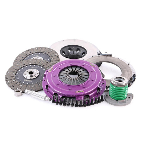 Xtreme Performance - 270mm Organic Twin Plate Clutch Kit Incl Flywheel & CSC 1300Nm