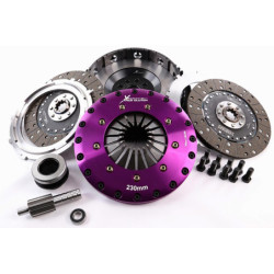 Xtreme Performance - 230mm Organic Twin Plate Clutch Kit Incl Flywheel 1200Nm