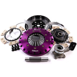 Xtreme Performance - 230mm Sprung Ceramic Twin Plate Clutch Kit Incl Flywheel & CSC 1000Nm
