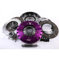 Xtreme Performance - 230mm Sprung hub Organic Twin Plate Clutch Kit Incl Flywheel & CSC 1000Nm