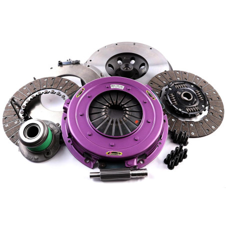 Xtreme Performance - 270mm Organic Twin Sprung Plate Clutch Kit Incl Flywheel & CSC 1000Nm