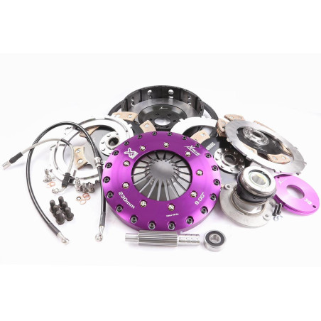 Xtreme Motorsport - 230mm Rigid Ceramic Triple Plate Clutch Kit Incl Flywheel & CSC