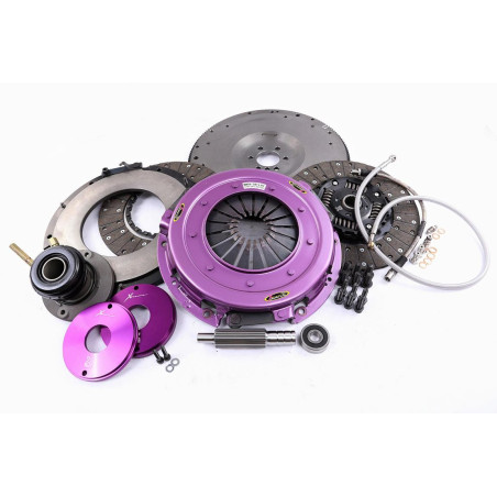Xtreme Performance - 270mm Organic Twin Sprung Plate Clutch Kit Incl Flywheel & CSC 1000Nm