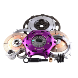 Xtreme Performance - 184mm Rigid Ceramic Twin Plate Clutch Kit Incl Flywheel 1220Nm
