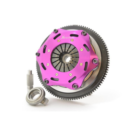 Xtreme Performance - 184mm Sprung Ceramic Twin Plate Clutch Kit Incl Flywheel 1220Nm
