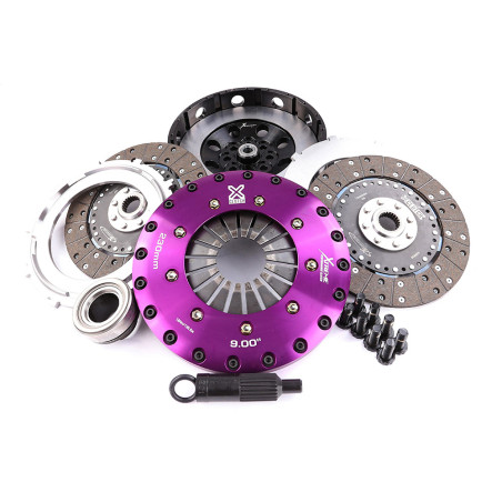 Xtreme Performance - 230mm Organic Twin Plate Clutch Kit Incl Flywheel 1200Nm