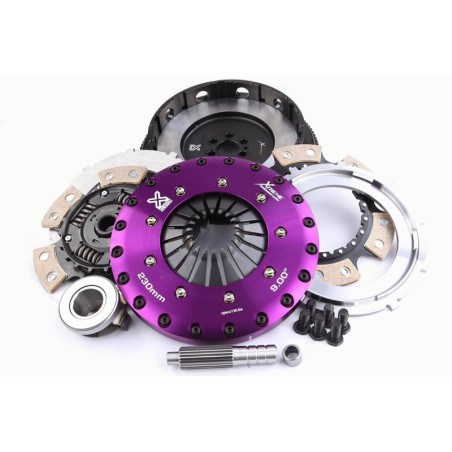 Xtreme Performance - 230mm Sprung Ceramic Twin Plate Clutch Kit Incl Flywheel 1000Nm