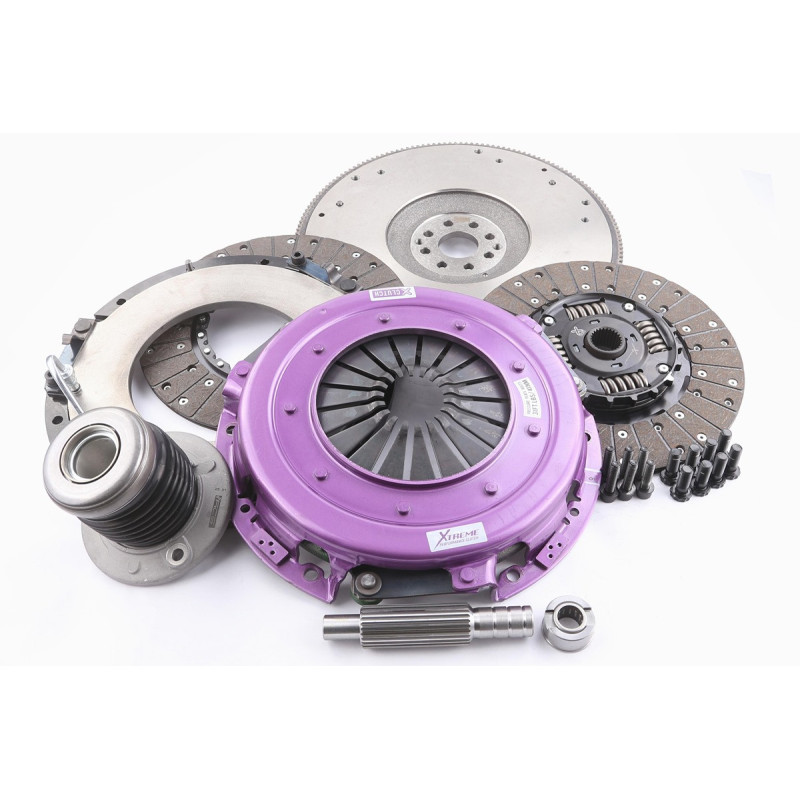 Xtreme Performance - 270mm Sprung Organic Twin Plate Clutch Kit Incl Flywheel & CSC