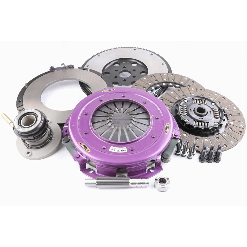Xtreme Performance - 270mm Sprung Organic Twin Plate Clutch Kit Incl Flywheel & CSC 1300Nm