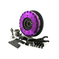 Xtreme Performance - 230mm Sprung Organic Twin Plate Clutch Kit Incl Flywheel 1000Nm