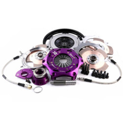 Xtreme Performance - 180mm Rigid Ceramic Triple Plate Clutch Kit Incl Flywheel & CSC