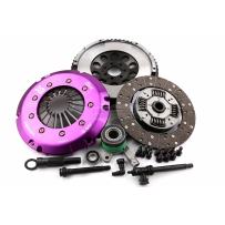Clutch Kit - Xtreme Performance Heavy Duty Organic Incl Flywheel & CSC 600Nm 1280kg Conversion kit Dual-mass to solid flywheel