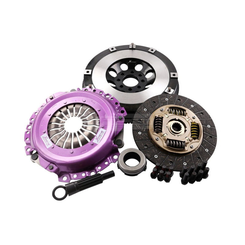 Clutch Kit - Xtreme Performance Heavy Duty Organic Incl Flywheel 310Nm  Conversion kit Dual-mass to solid flywheel