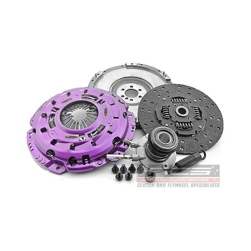 Clutch Kit - Xtreme Performance Heavy Duty Organic Incl Flywheel & CSC 890Nm 1500kg