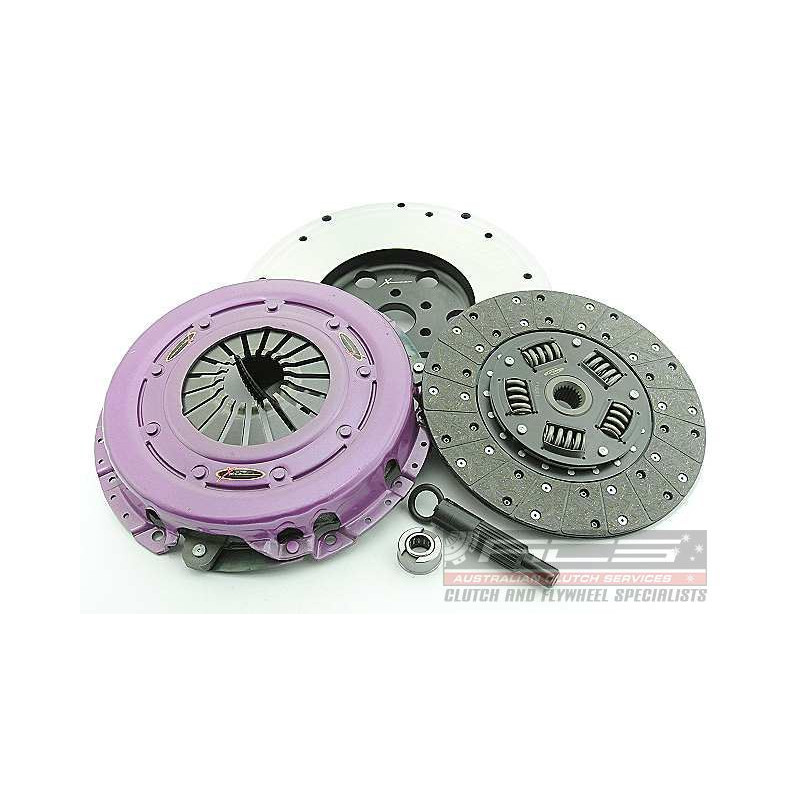 Clutch Kit - Xtreme Performance Heavy Duty Organic Incl Flywheel 630Nm
