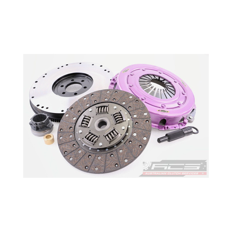 Clutch Kit - Xtreme Performance Heavy Duty Organic Incl Flywheel 630Nm