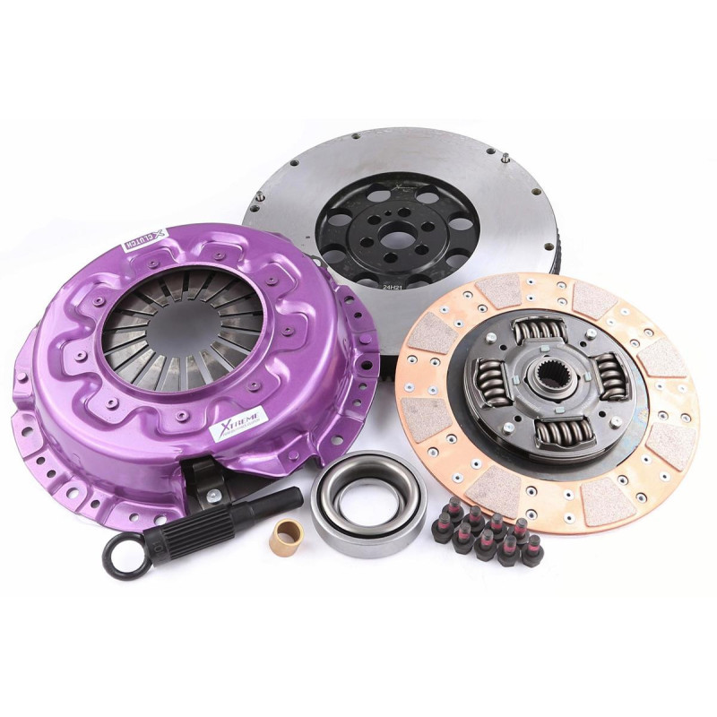 Clutch Kit - Xtreme Performance Extra Heavy Duty Cushioned Ceramic Incl Flywheel