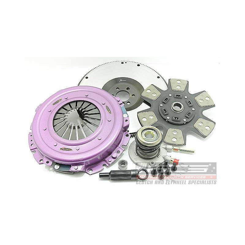 Clutch Kit - Xtreme Performance Heavy Duty Sprung Ceramic Incl Flywheel & CSC 1062Nm