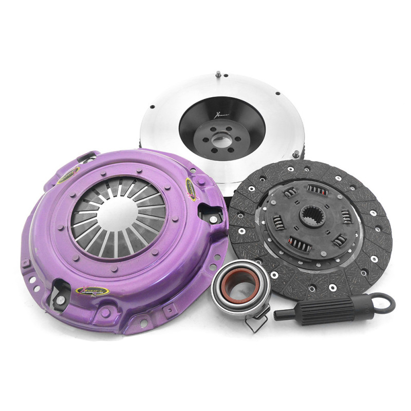 Clutch Kit - Xtreme Performance Heavy Duty Organic Incl Flywheel 280Nm 700kg (45% inc.) Conversion kit to solid flywheel