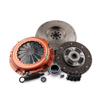 Clutch Kit - Xtreme Performance Heavy Duty Organic Incl Flywheel 410Nm 790kg (70% inc ) Conversion kit to solid flywheel