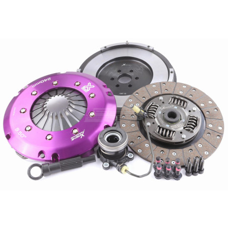Clutch Kit - Xtreme Performance Heavy Duty Organic Incl Flywheel & CSC 600Nm  Conversion kit Dual-mass to solid flywheel