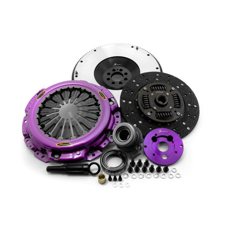 Clutch Kit - Xtreme Performance Heavy Duty Organic Incl Flywheel & CSC 620Nm 1250kg Conversion kit Dual-mass to solid flywheel