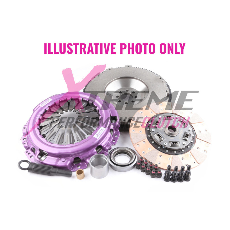Clutch Kit - Xtreme Performance Heavy Duty Cushioned Ceramic Incl Flywheel 1020Nm