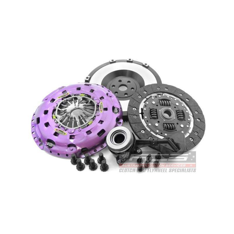 Clutch Kit - Xtreme Performance Heavy Duty Organic Incl Flywheel & CSC 420Nm 900kg