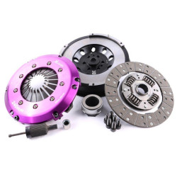 Clutch Kit - Xtreme Performance Heavy Duty Organic Incl Flywheel 600Nm  Conversion kit Dual-mass to solid flywheel
