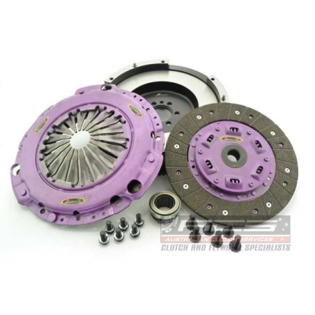 Clutch Kit - Xtreme Performance Heavy Duty Organic Incl Flywheel 380Nm 720kg (20% inc) Conversion kit to solid flywheel