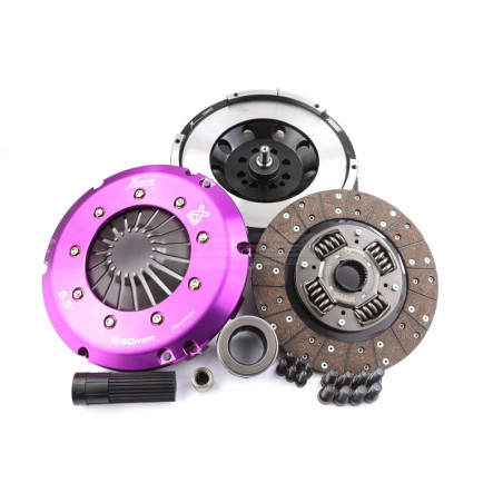 Clutch Kit - Xtreme Performance Heavy Duty Organic Incl Flywheel 600Nm  Conversion kit Dual-mass to solid flywheel
