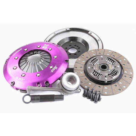 Clutch Kit - Xtreme Performance Heavy Duty Organic Incl Flywheel & CSC 600Nm  Conversion kit Dual-mass to solid flywheel