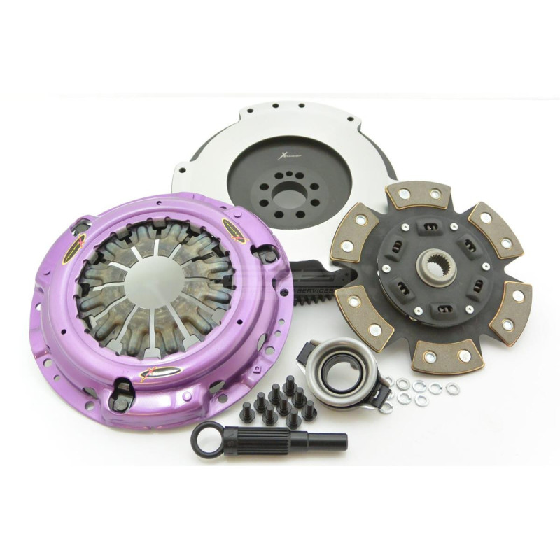 Clutch Kit - Xtreme Performance Heavy Duty Sprung Ceramic Incl Flywheel 420Nm 645kg (25% inc.)