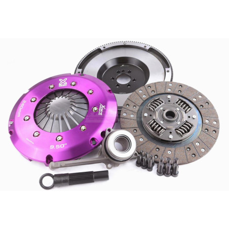 Clutch Kit - Xtreme Performance Heavy Duty Organic Incl Flywheel & CSC 600Nm  Conversion kit Dual-mass to solid flywheel