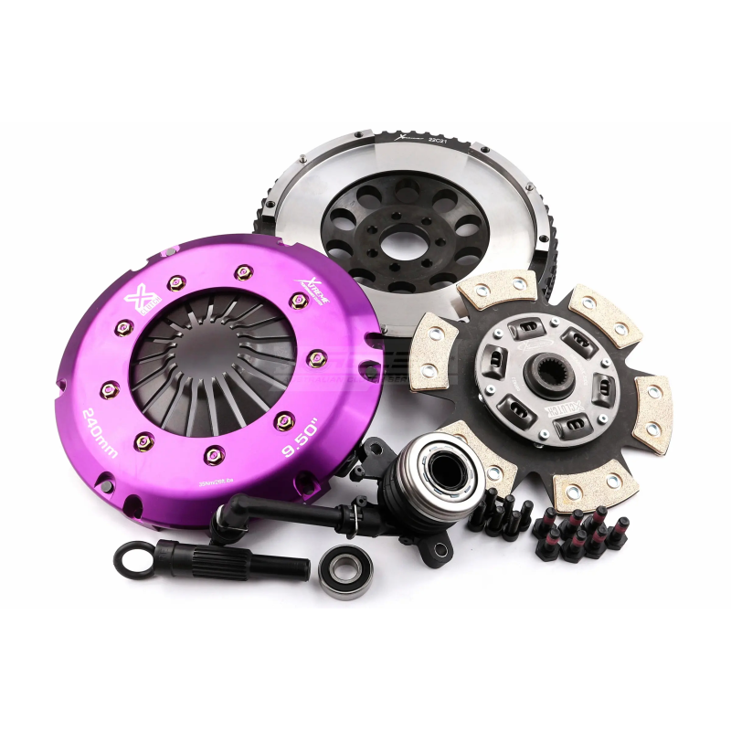 Clutch Kit - Xtreme Performance Race Sprung Ceramic Incl Flywheel & CSC 910Nm