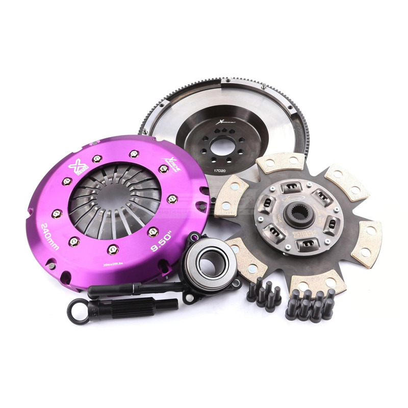 Clutch Kit - Xtreme Performance Race Sprung Ceramic Incl Flywheel & CSC 910Nm