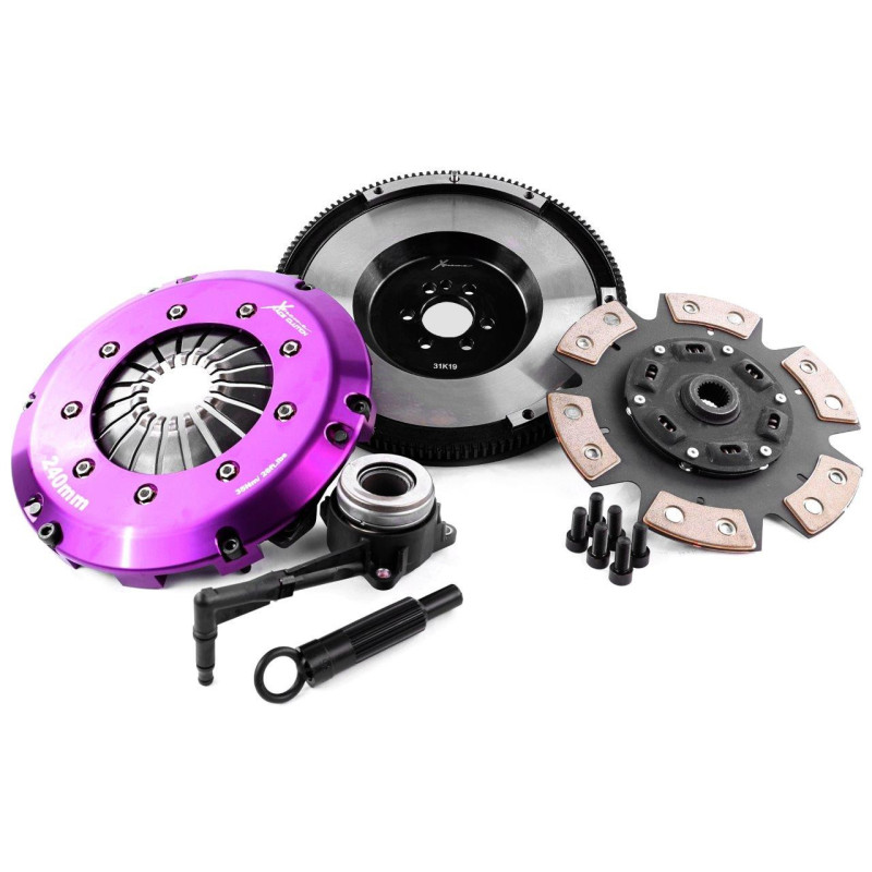 Clutch Kit - Xtreme Performance Race Sprung Ceramic Incl Flywheel & CSC 910Nm