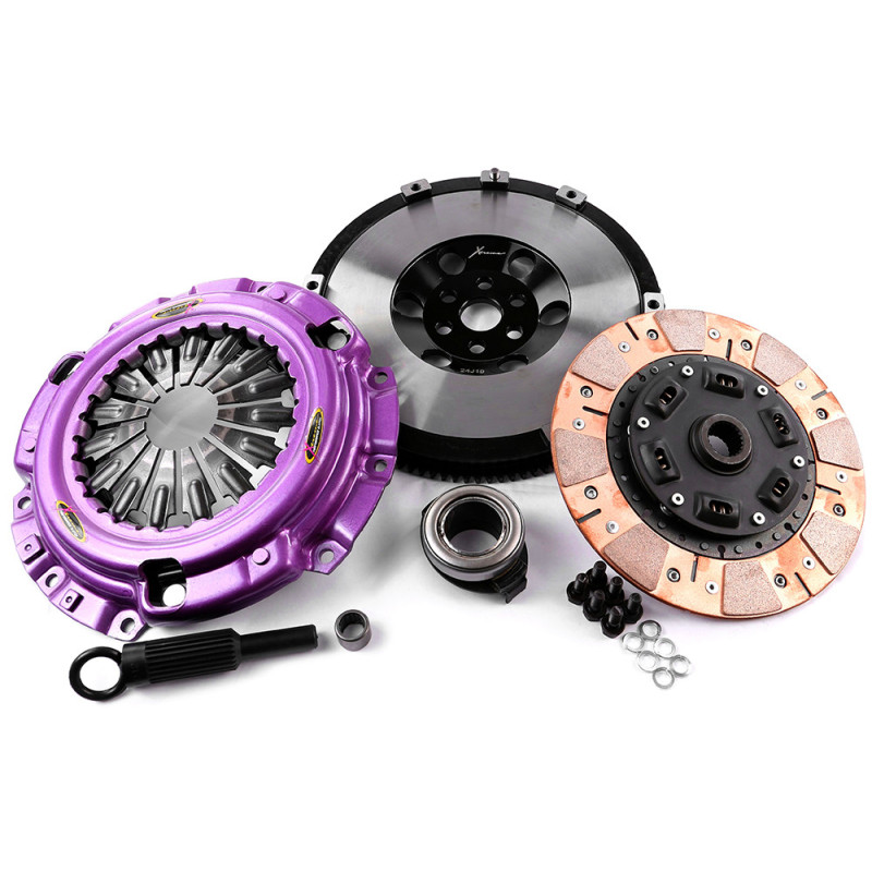 Clutch Kit - Xtreme Performance Heavy Duty Cushioned Ceramic Incl Flywheel - 225mm Upgrade 500Nm