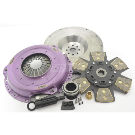 Clutch Kit - Xtreme Performance Heavy Duty Sprung Ceramic Incl Flywheel 650Nm