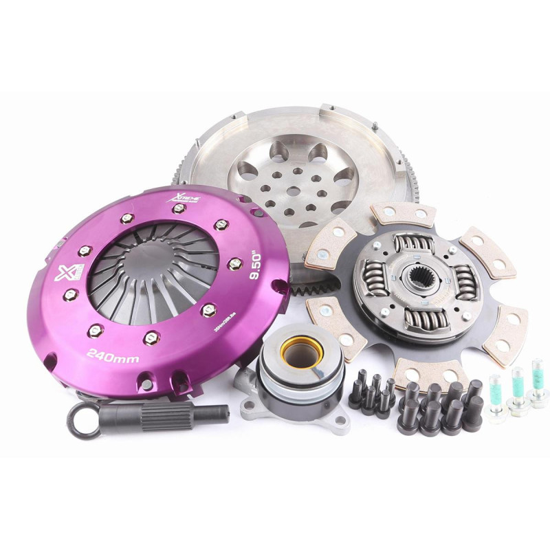 Clutch Kit - Xtreme Performance Race Sprung Ceramic Incl Flywheel & CSC 910Nm (35% inc.)