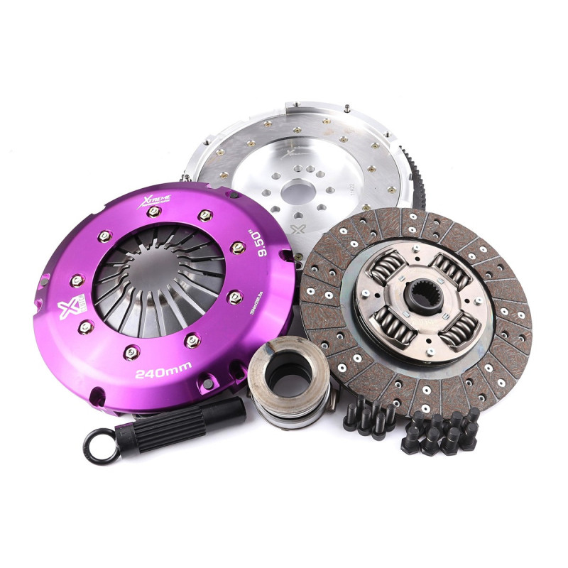 Clutch Kit - Xtreme Performance Heavy Duty Organic Incl Lightened Flywheel 600Nm