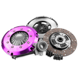 Clutch Kit - Xtreme Performance Heavy Duty Organic Incl Flywheel & CSC 600Nm  Conversion kit Dual-mass to solid flywheel