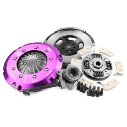 Clutch Kit - Xtreme Performance Heavy Duty Sprung Ceramic Incl Flywheel & CSC 660Nm Conversion kit Dual-mass to solid flywheel